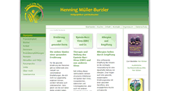 Desktop Screenshot of mueller-burzler.de